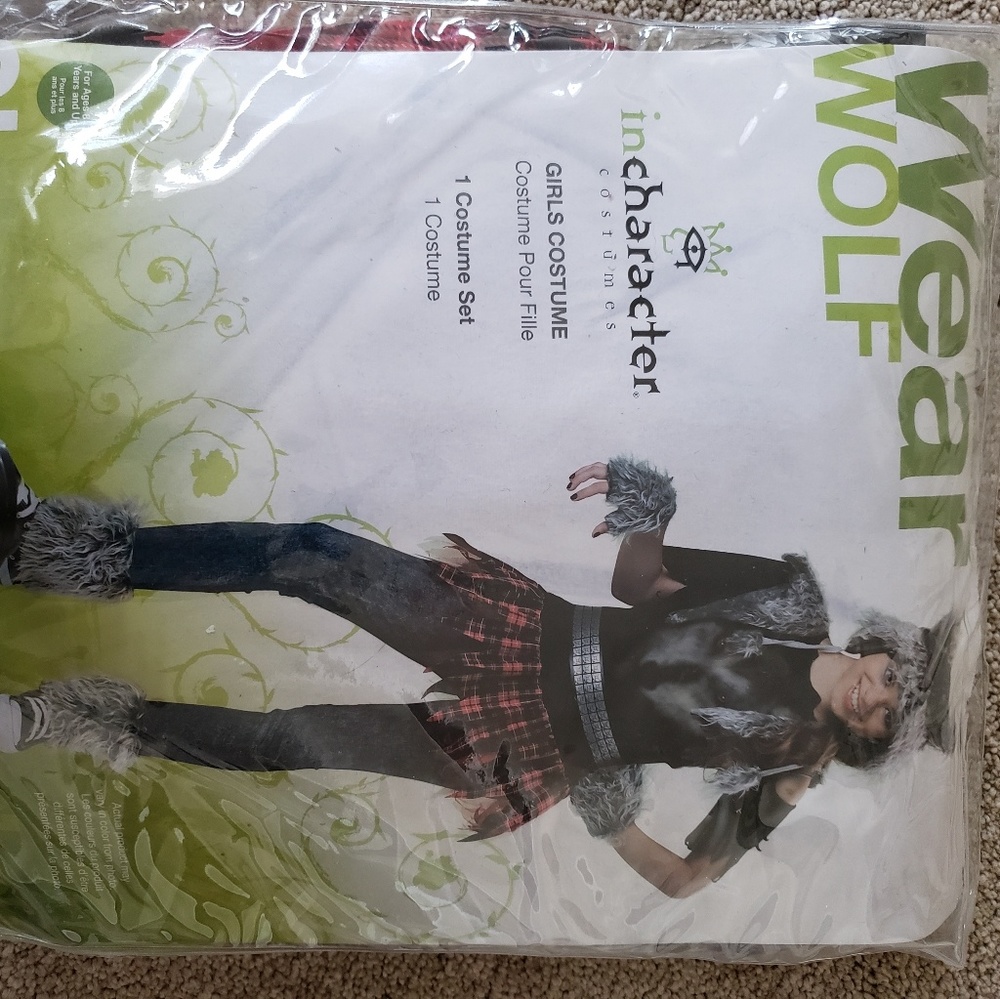 Wear wolf girls costume